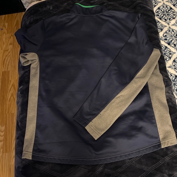 Mens nortre dame quarter zip - Picture 4 of 4